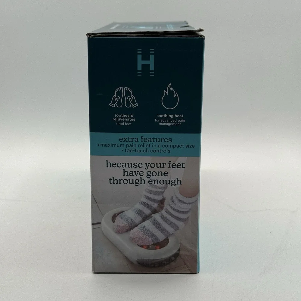 Homedics MaxComfort Therapeutic Shiatsu Foot‎ Massager with Soothing Heat